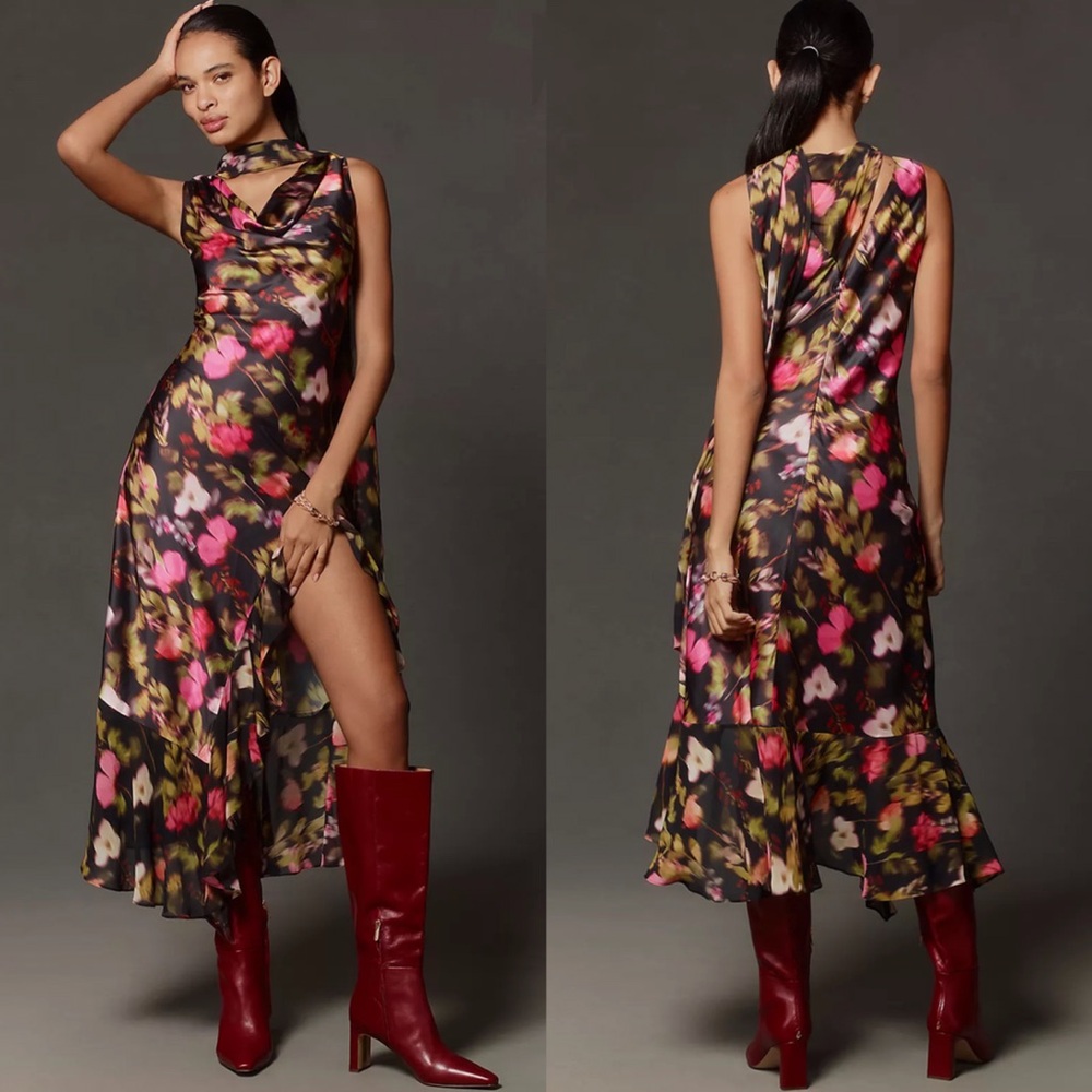 Anthropologie En Saison Maura Midi Dress